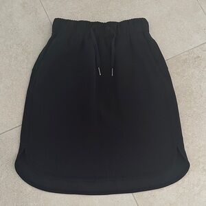 Lulu lemon Black Drawstring Women's Skirt